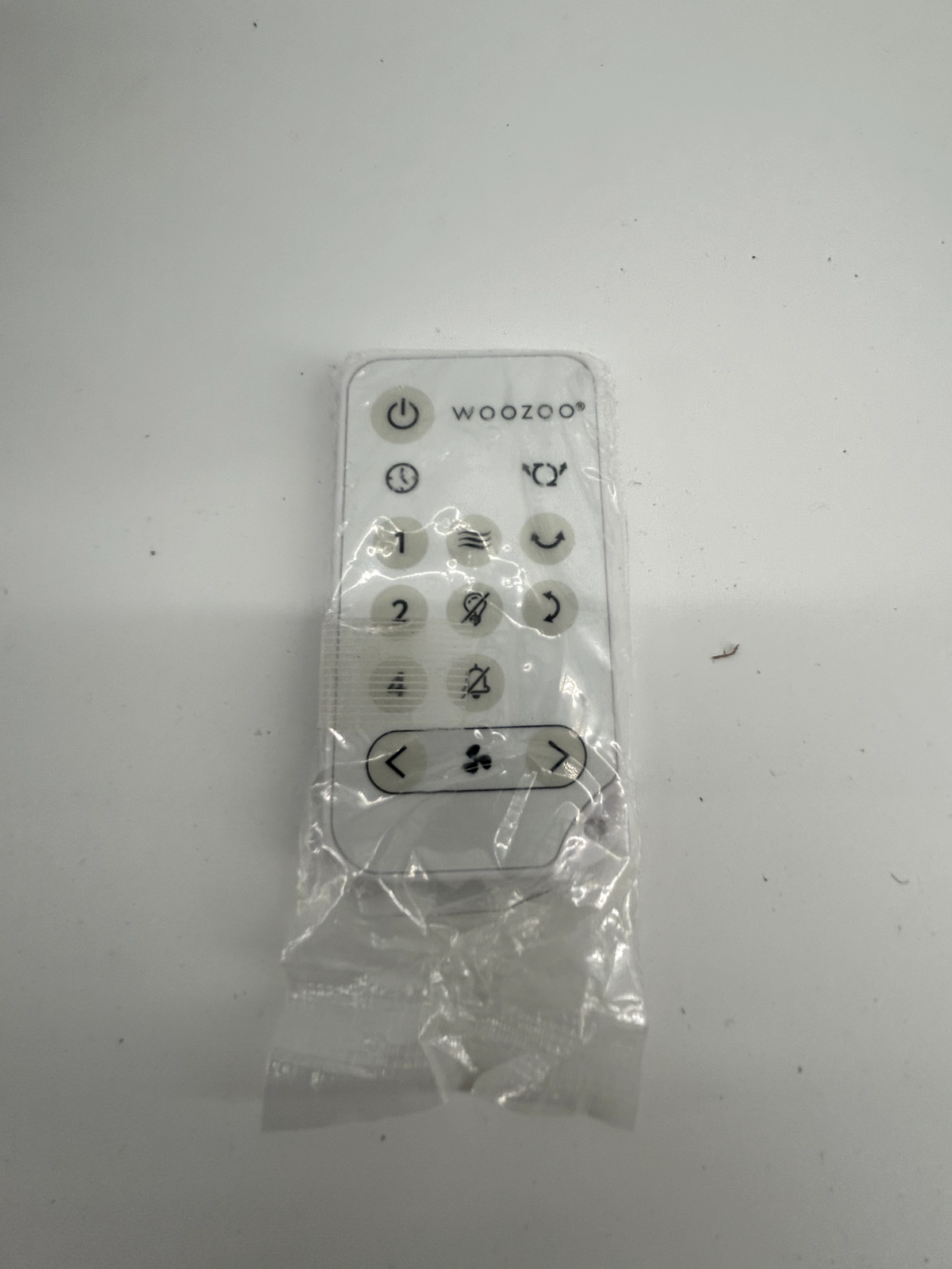 Woozoo PCF-SC15T Oscillating Desk Fan with Remote Control - White