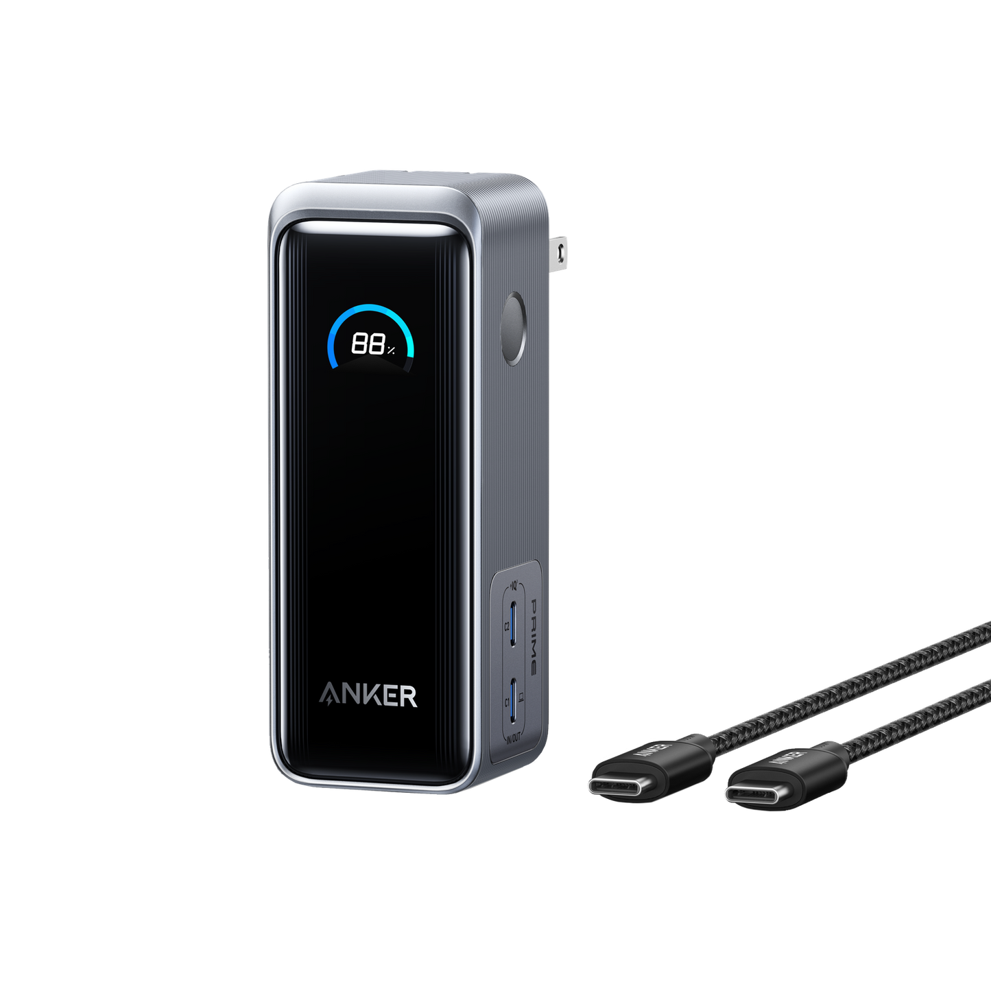 Anker 9600mAh 65W Prime Power Bank Fusion - Black