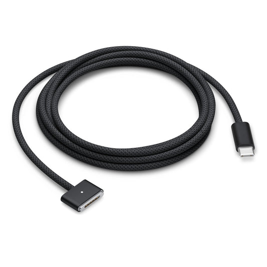 Apple 6.6' (2M) USB-C to MagSafe 3 Charging Cable for MacBook Pro, White