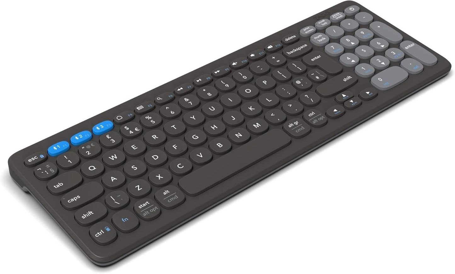 ZAGG Pro Keyboard 15 - Mid-Size Wireless Charging Desktop Keyboard