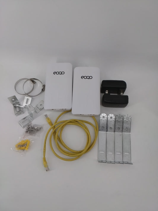 Wireless Bridge, 5.8Ghz 100Mbps Point to Point/Multipoint Wifi Bridge Eoqo