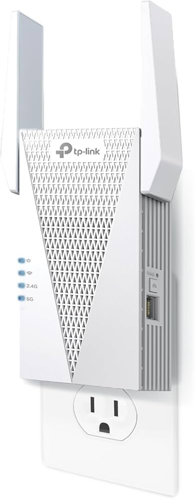 TP-Link AX1800 WiFi 6 Range Extender with Ethernet Port | Internet Signal