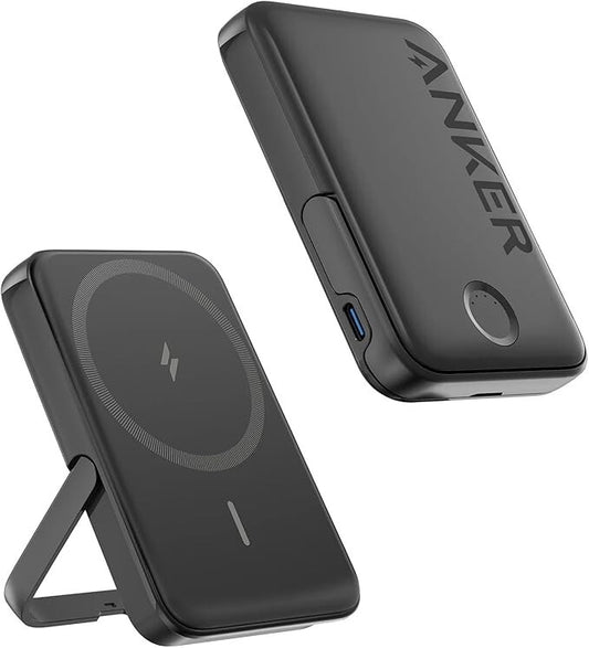Anker MagGo Magnetic Wireless Charging 5,000mAh Power Bank 2 Pack for iphone