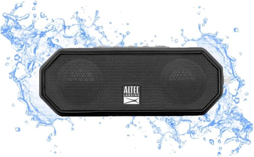 Altec Lansing LifeJacket H2O 4 - Waterproof Bluetooth Speaker, Durable & Portabl