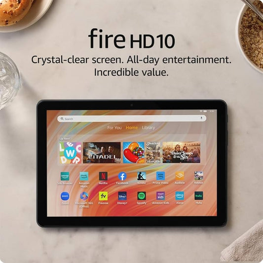 Amazon Fire HD 10" 32GB Tablet (2023 Release) - Black