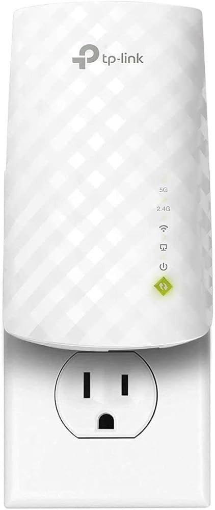 TP-Link WiFi Extender with Ethernet Port, Dual Band 5GHz/2.4GHz , Up to 44% More