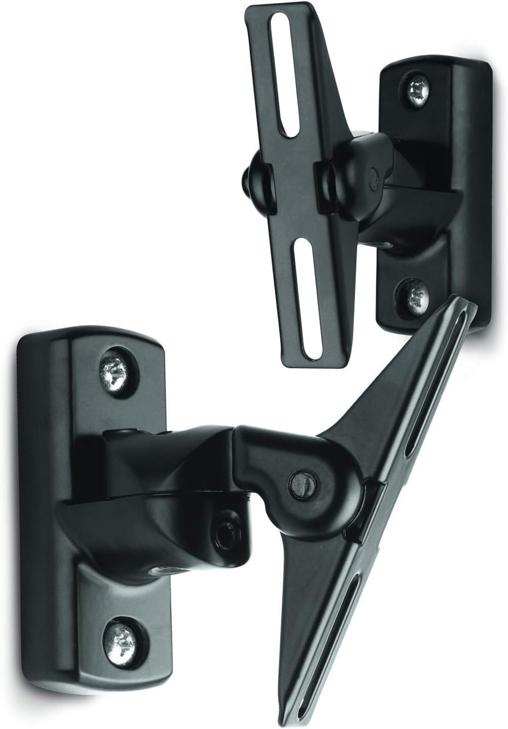 Vantage Point BSM-B Bookshelf Series Speaker Mounts - Black, 12 x 9.5 x 3.8 inch