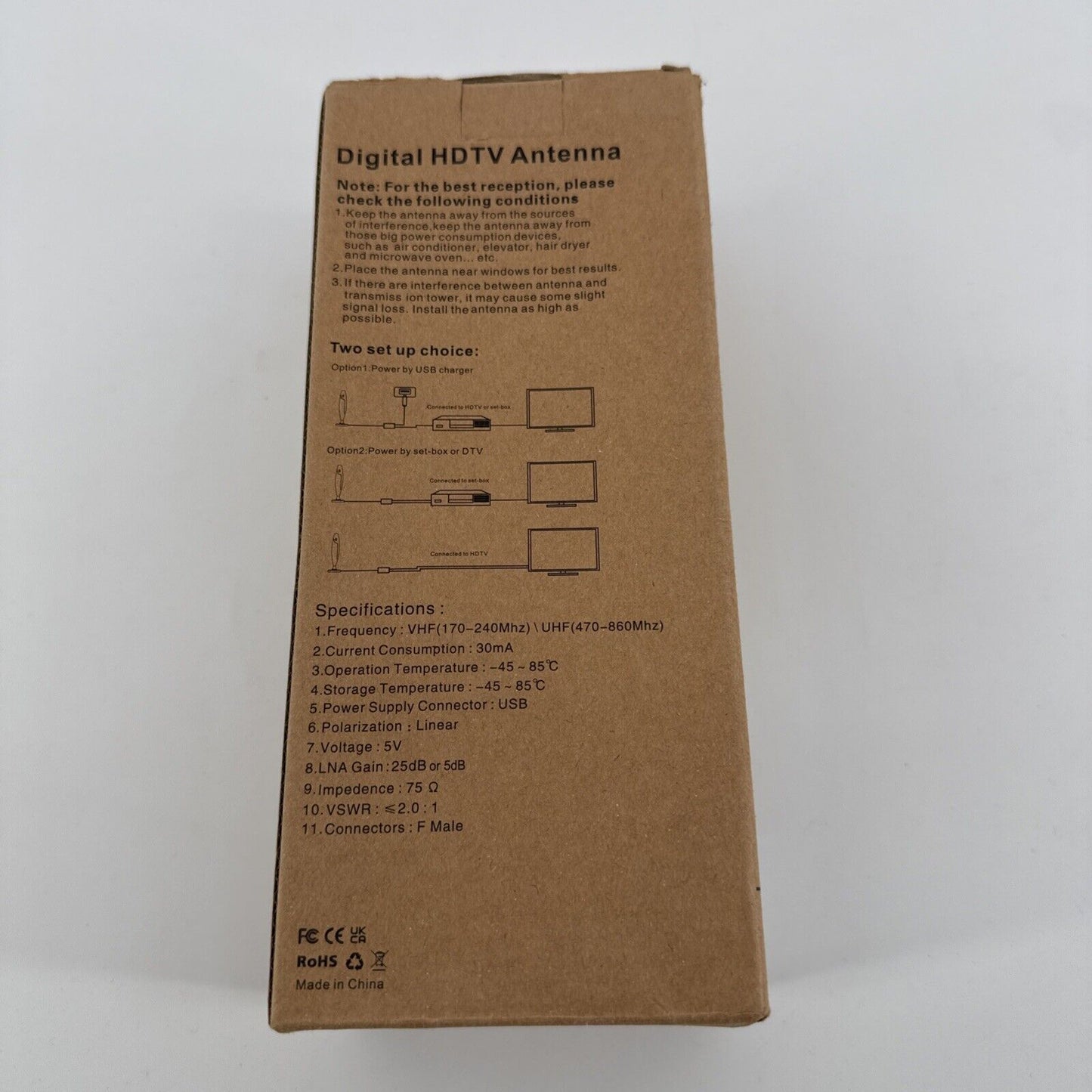 ANTENNA HDTV INDOOR/OUTDOOR D011AF