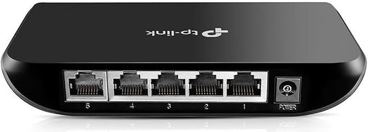 TP-Link 5 Port Gigabit Ethernet Network Switch | Plug and Play | Desktop or Wall