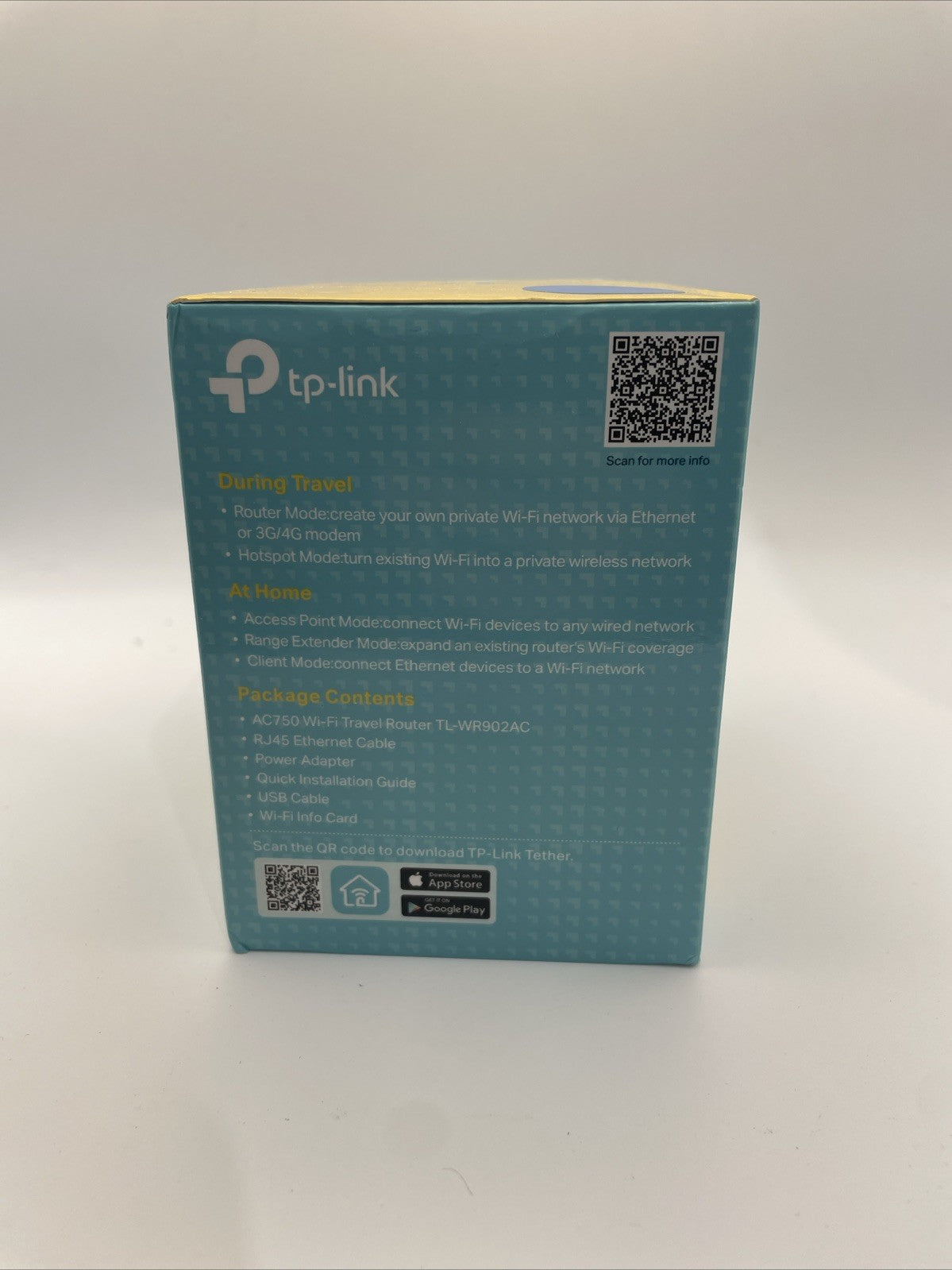 TP Link AC750 Wi-Fi Travel Router