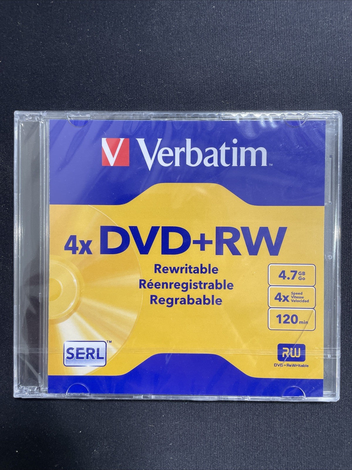 Verbatim 40 CD DVD+RW 4.7GB 4X - 10pk Jewel Case (94839)