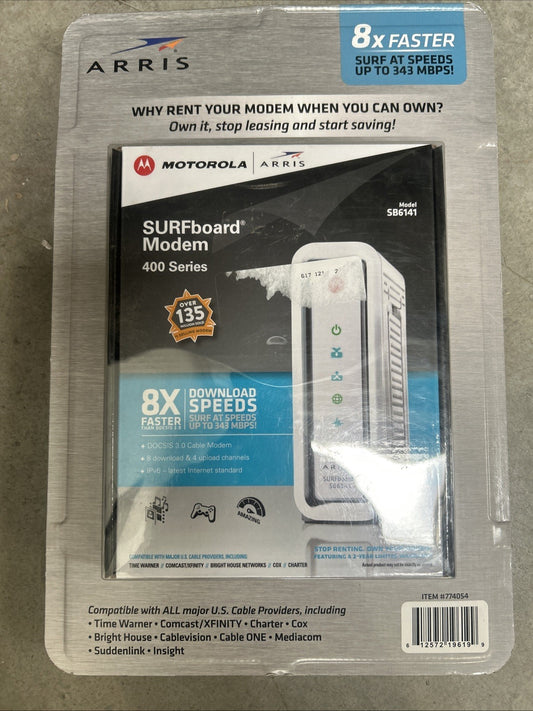 ARRIS SURFboard SB6141 Docsis 3.0 Cable Modem