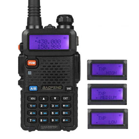Baofeng Tri-Power 128-Channel Two-Way Radio Transceiver